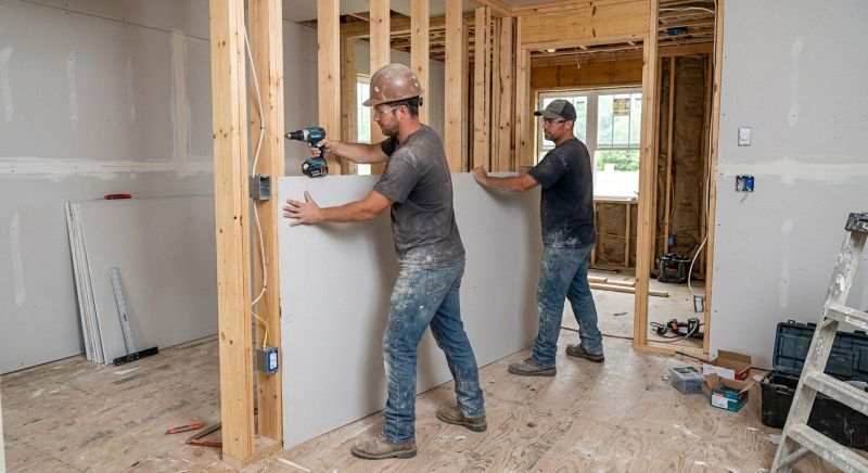 Drywall Replacement in Kansas City, MO