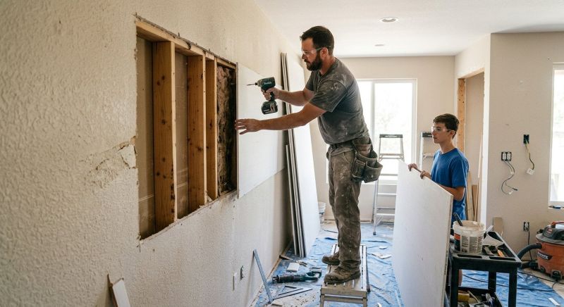 Residential Drywall Service in Overland Park, KS